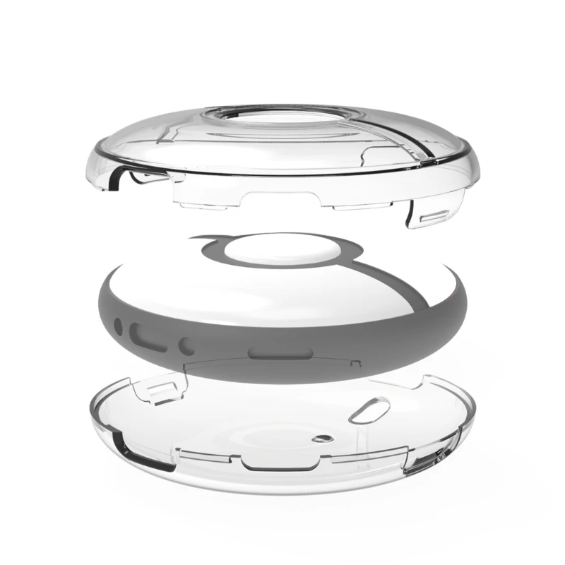 Guscio trasparente a copertura totale custodia protettiva antigraffio custodia antiurto custodia protettiva in cristallo per PC per Pokemon GO Plus +