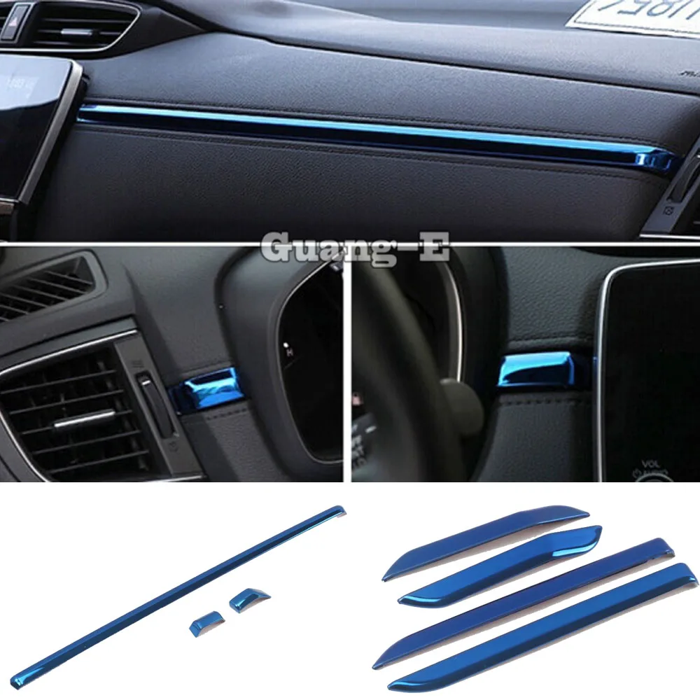 

Автомобильная дверь стерео средняя консоль управления приборной панели планки для Honda CRV CR-V 2017 2018 2019 2020 аксессуары для интерьера наклейки