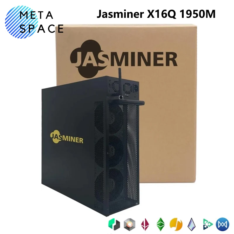 جديد Jasminer X16Q 1950Mh/s 620W ETC مينر 8G الذاكرة واي فاي 3U jasminer X16-Q Asic مينر ETC ZIL Ethash ETHW مينر Jasminer X16 Q