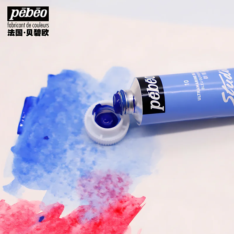 Pebeo Watercolor Paint 24 Colors 15ML Regular Color Special Color Watercolor Set Student Artist Sketching Painting Art Supplies