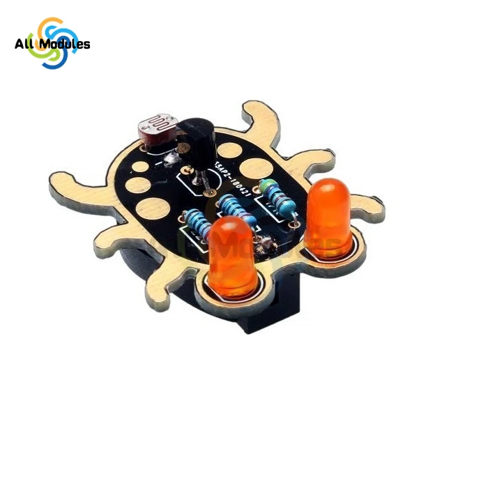 DIY Weevil Eye LED Photoresistor Sensor Module Soldering Learning Kit DIY Beginner Learn to Solder Fun Kit