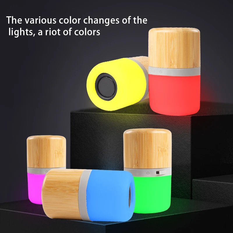 homefish-mini-alto-falante-bluetooth-com-luzes-coloridas-rgb-e-alto-falante-sem-fio-portatil-com-textura-de-bambu-para-amantes-da-musica