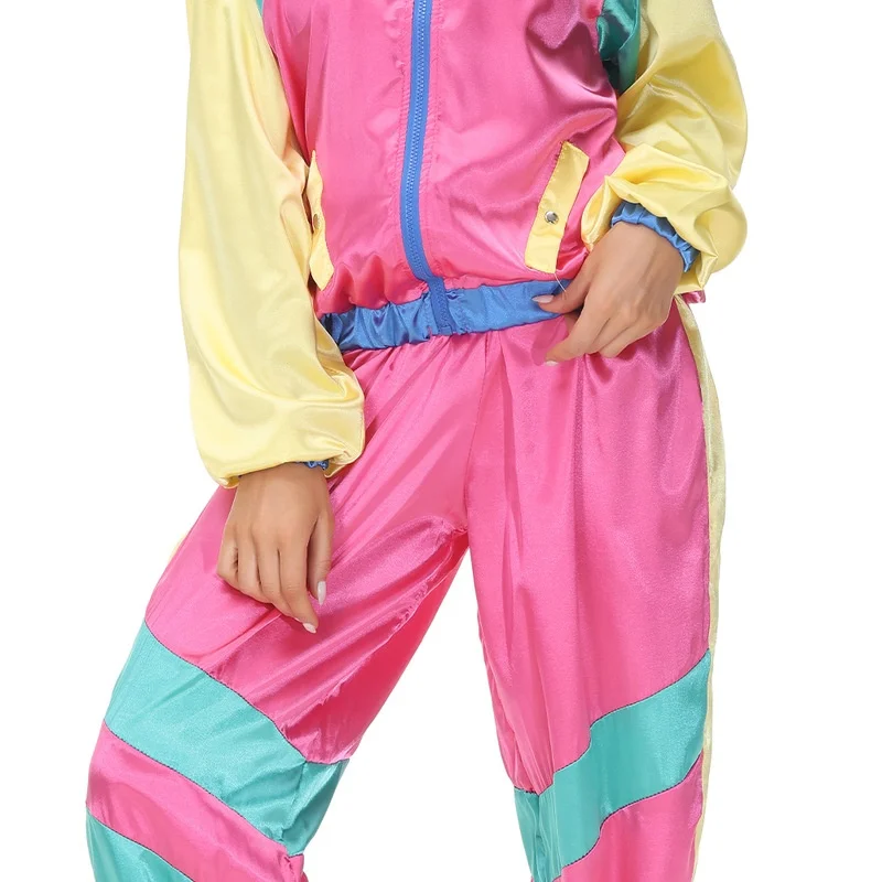 2025 New Retro 70s Hip Hop Ro Music Opera Costumes for Couples loween Men's Clothing Chinese Production Summer 