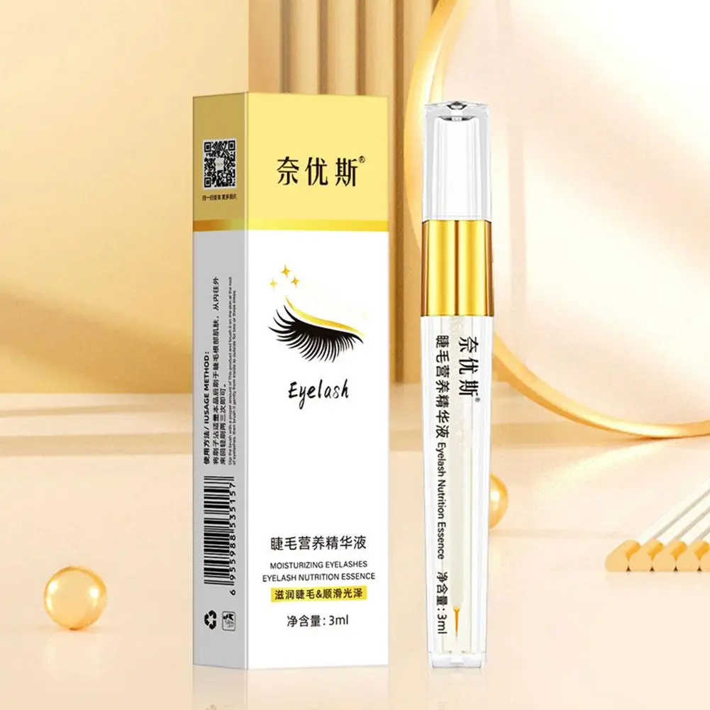 Soro de crescimento dos cílios, Lash Boosting Soro, Solução Nutriente para mais tempo, mais completo, mais espesso, crescimento natural, 3 W6I6, 2024