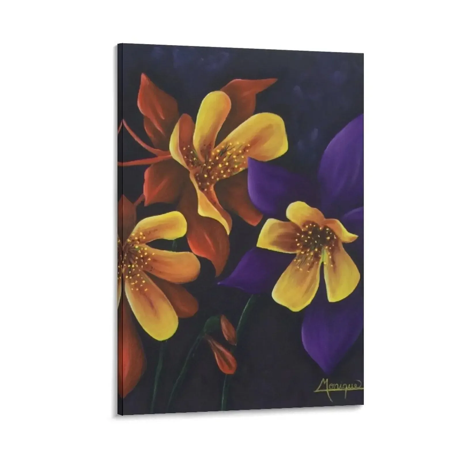 

Orchids In the Forest Canvas Painting art mural painting Decorative paintings room decorations aesthetic