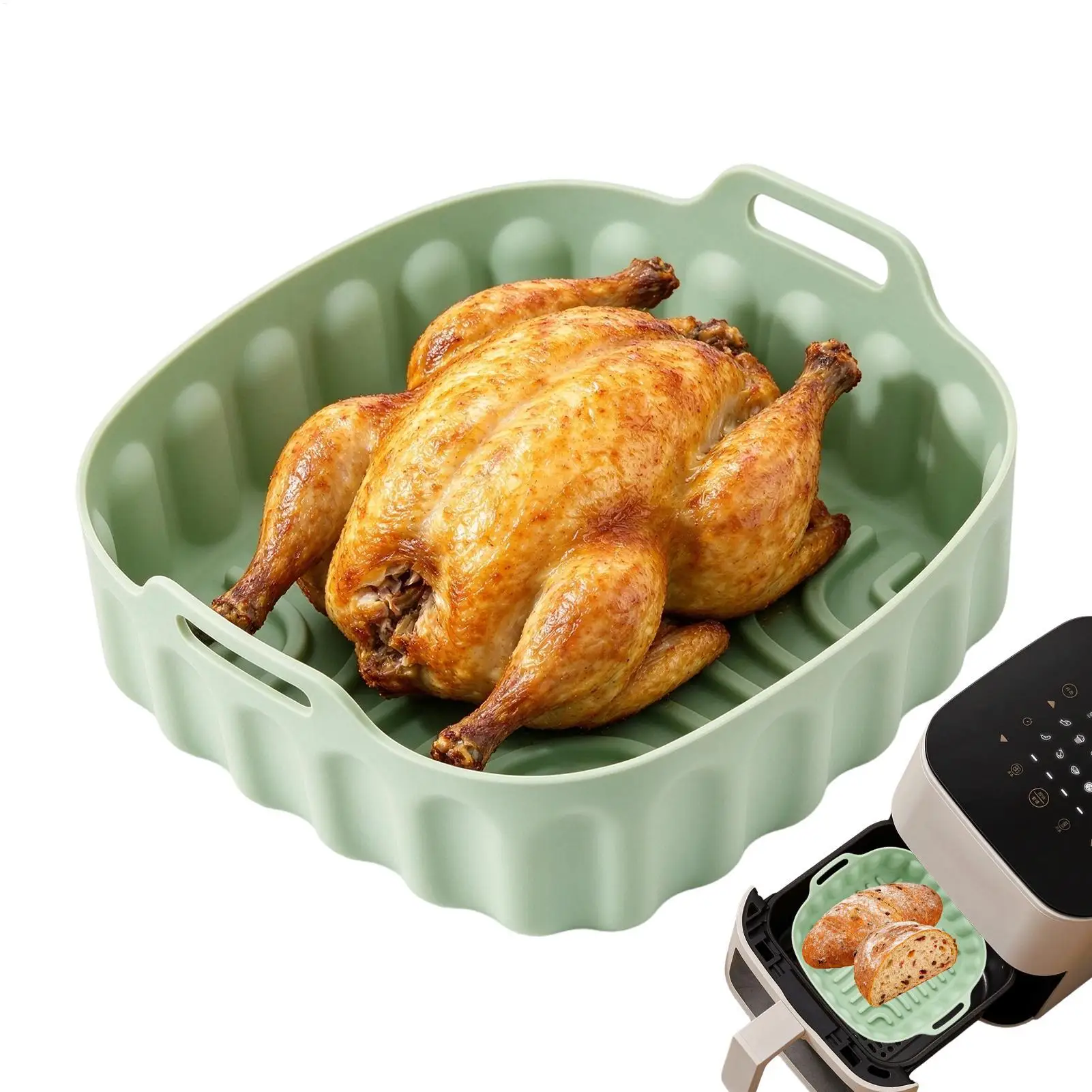 Silikon-Einlagen für Heißluftf – Air Fryer Silicone Pot Liner Bewertung und Preis