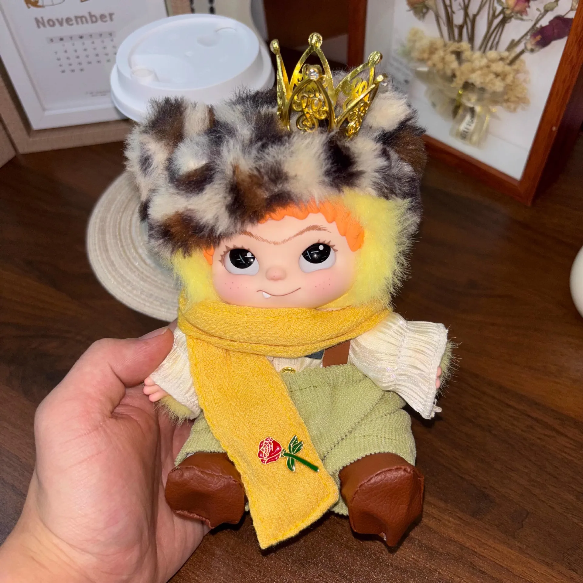 

Новая виниловая плюшевая кукла WAKUKU, благородный маленький принц, комплект одежды для куклы 20 см, аксессуары для украшения куклы, сменный наряд