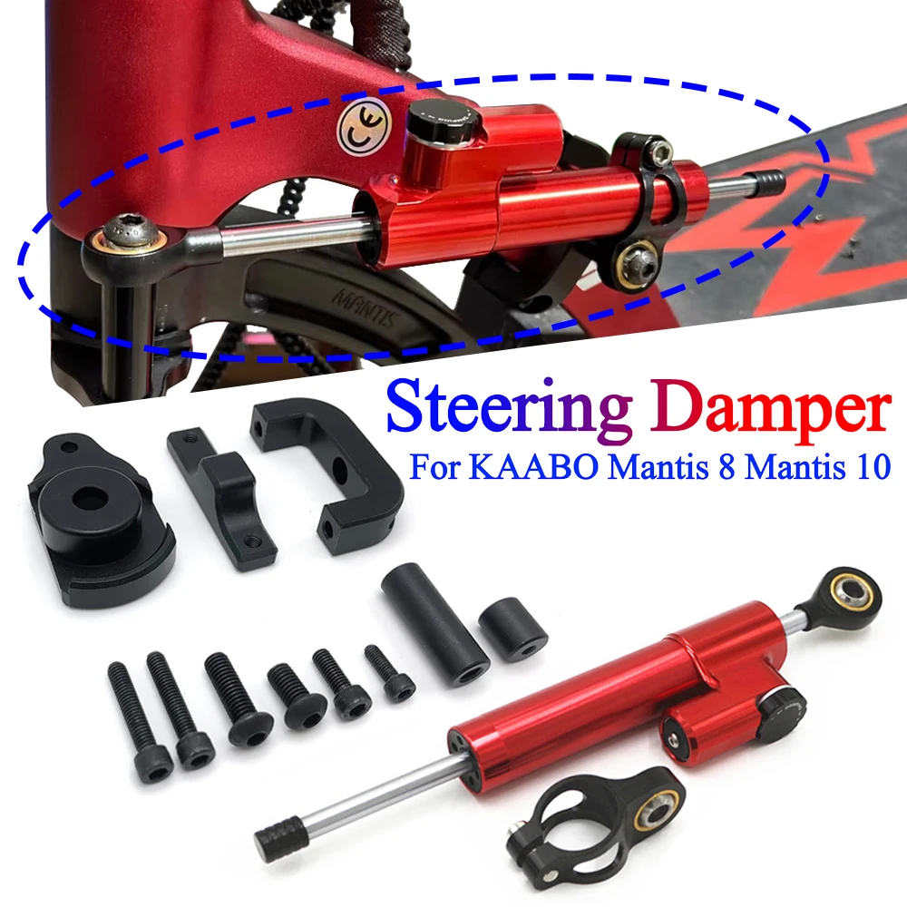 

Electric Scooter Steering Damper For Kaabo Mantis 8 Mantis 10 E-Scooters Smart Kickscooter Parts Accessories Replacements