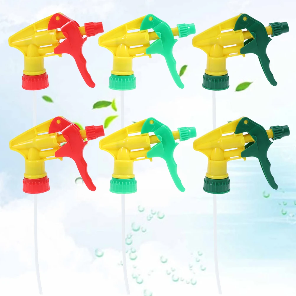 

6pcs Spray Nozzle For Flower Irrigation Lightweight Plastic Water Sprayer Garden Nozzle Multi-Use Plant Mister Window Cleaner