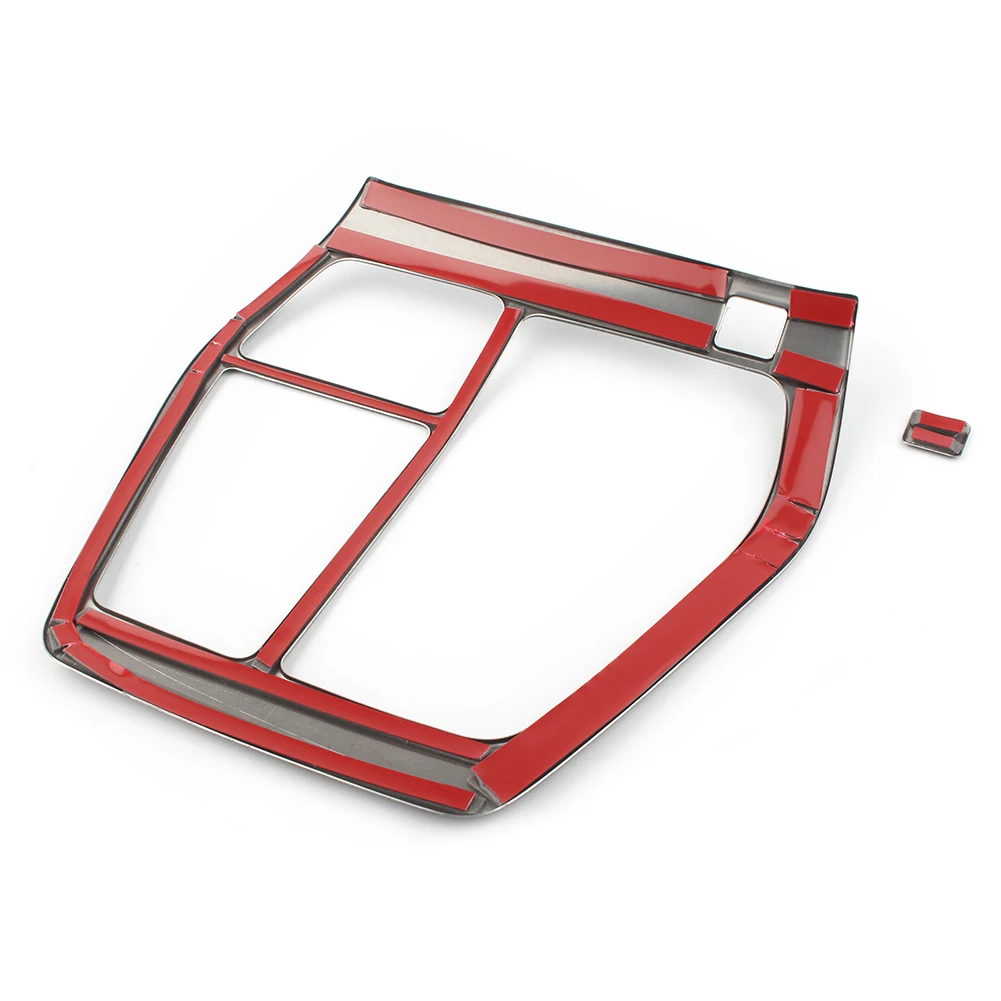 

RHD Interior Gear Shift Box Panel Decoration Cover Trim For Toyota RAV4 RAV 4 2019 2020