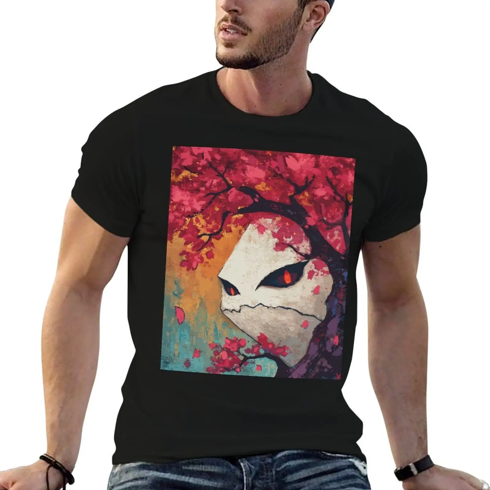

Guardian Kodama Yokai T-Shirt man t shirt heavy cotton men t shirt cotton 100% T-Shirt