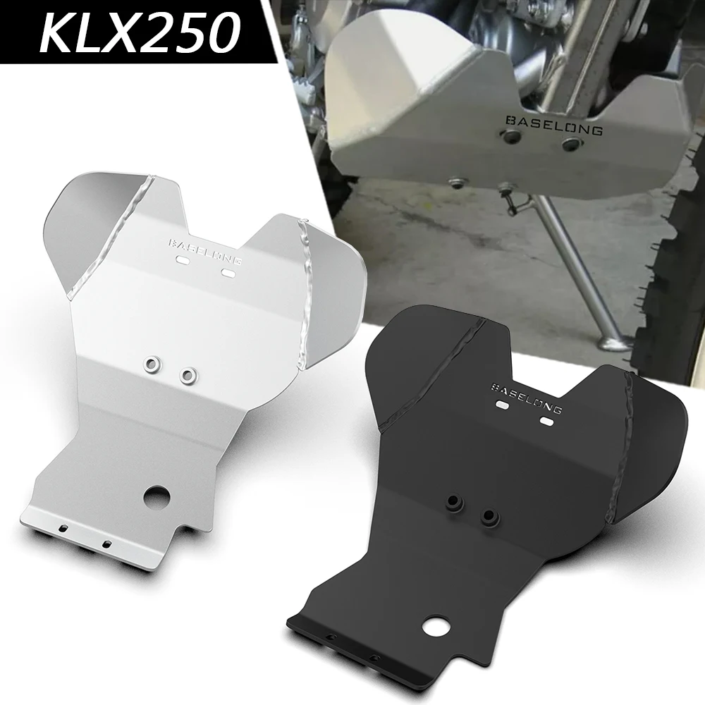 For Kawasaki KLX250 KLX250S KLX300 KLX300R KLX 300 Dual Sport Motorcycle Engine Protection Cover Chassis Under Guard Skid Plate