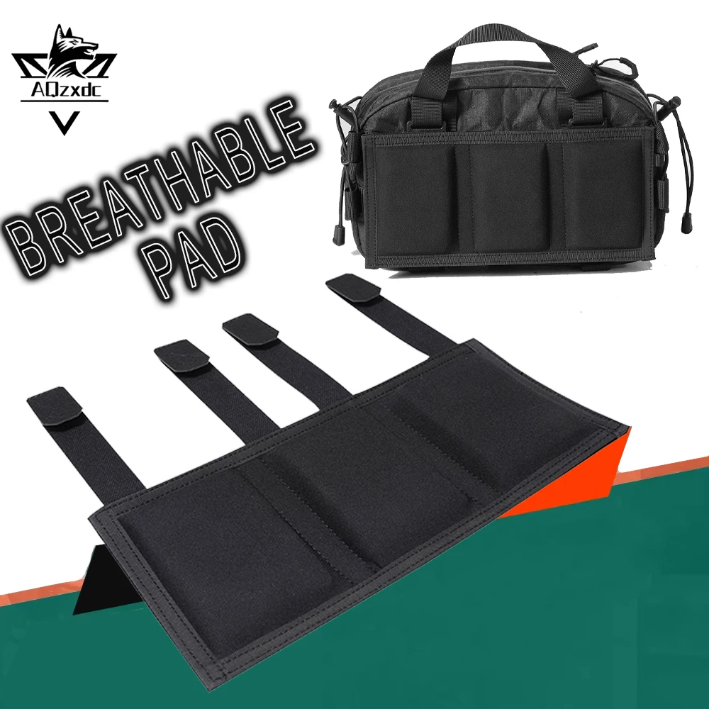 

Tactical Breathable Sweat Barrier Pad Multifunctional Wear-Resistant Removable Backpack Breathable Pad for CS Hunting Shooting