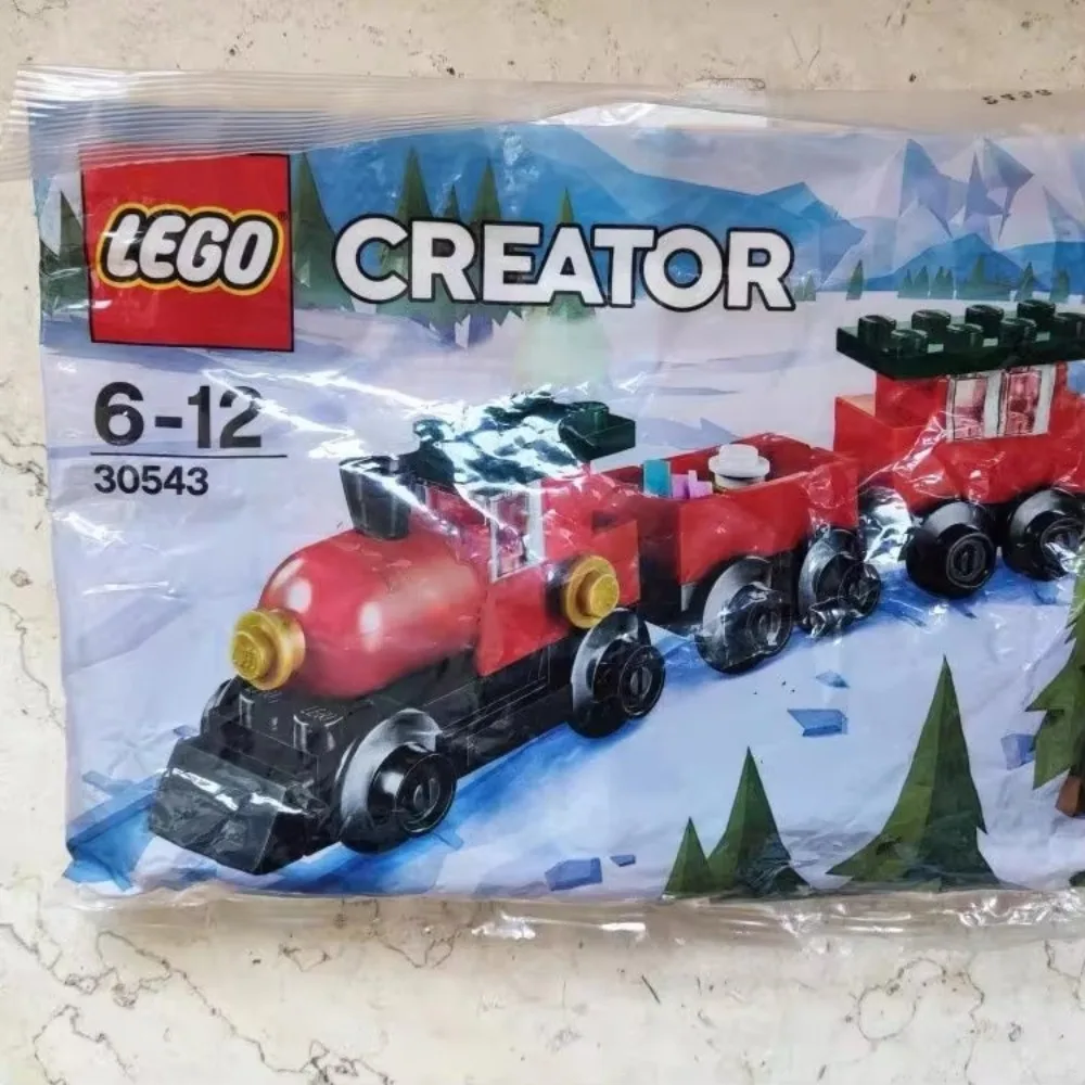 LEGO 30543 Christmas Train Collectible Building Set 30543 30474 Reindeer 30478 Jolly Santa 30584 Winter Holiday Train