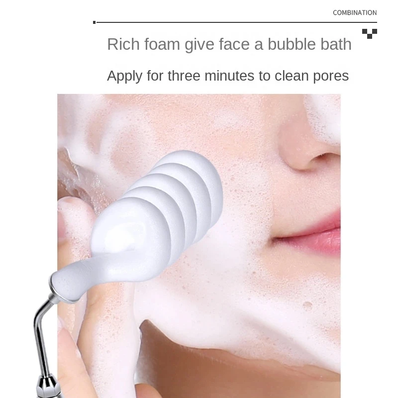 Vilnason Magic Oxygen Bubble Machine Deep Clean Tender White Skin Clean Mites Beauty Face Rejuvenation Japan Management Device