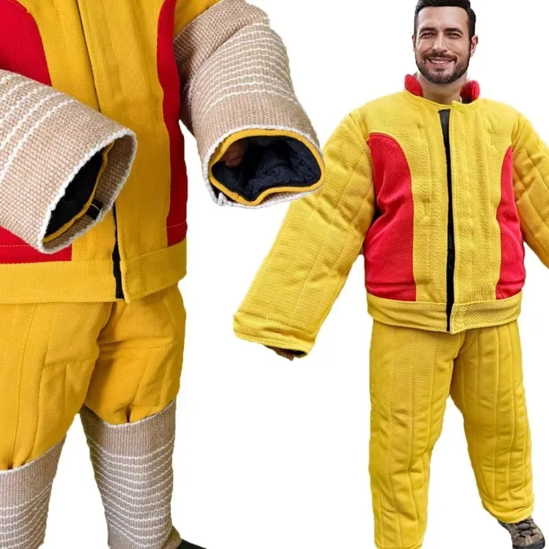 Dog training target suit thickened tear-resistant plus hemp sheet medium and large dog training bite suit