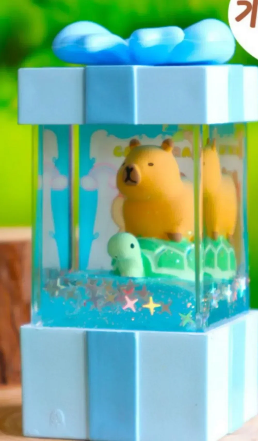 Capybara Blind Box Gift Set LED Light Resin Craft Night Light Decorative Figurine