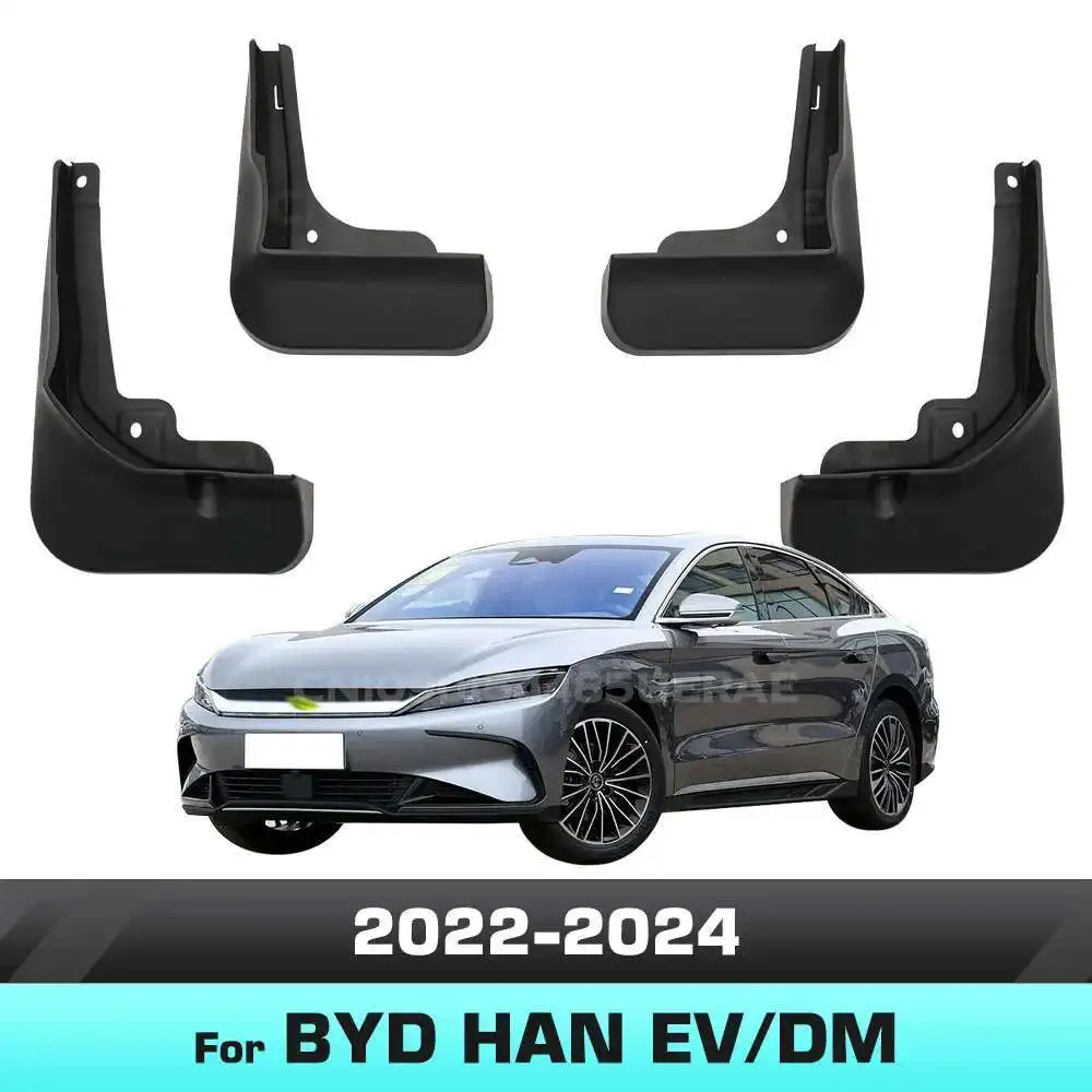 

For BYD HAN EV DMi 2020 2021 2022 2023 2024 Fender Mudguard Mud Flaps Guard Splash Flap Mudguards Car Accessories