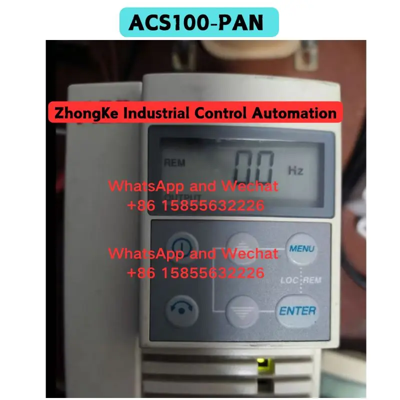 Used OEM disassembled parts ACS100-PAN control panel Functional test OK