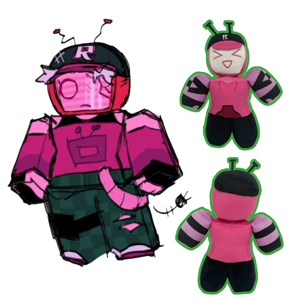 

New Game Forsaken Veeronica Wiki Plush Toy Pink Computer Character Anime TV Peluche Doll Soft Stuffed Peripheral Gift Girl Gift