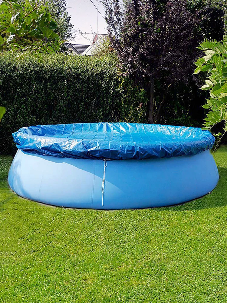 Swimming Pool Cover PE Preparation Tarpaulin Waterproof Raincloth Dustproof Cover Cloth