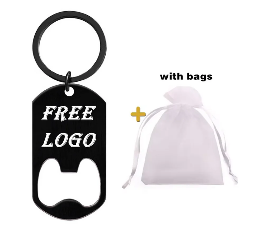 30 Stück personalisierte Flaschenöffner aus Edelstahl, Schlüsselanhänger für DIY mit personalisiertem Logo oder Fotos – Detail 6