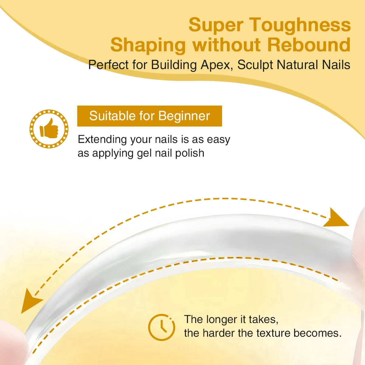 Aibevoow 15ml Five-in-One Transparent Extension Glue/Construction Glue Bottom Glue Sealing Layer Three-Pack Box