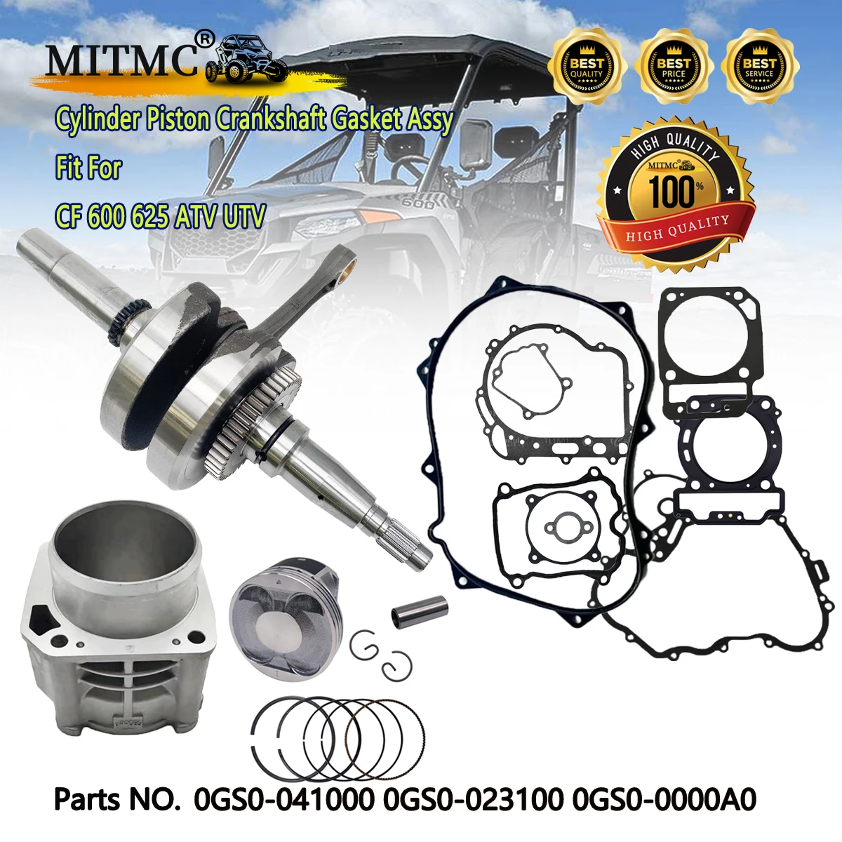 

Прокладка коленчатого вала поршня цилиндра в сборе для CF 600 CForce 600 Touring 625 UForce 600 U600 0GS0- 041000 0GS0- 023100 0GS0-0000A0