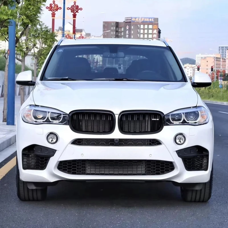 X5 F15 2013-2018 Upgr X5M Body Kit Include Front Rear Bumper With Grille And Auto Side Skirt