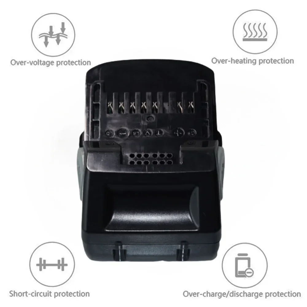 بطارية بديلة ليثيوم أيون 18 فولت 10000 أمبير في الساعة لبطاريات أدوات الطاقة هيتاشي BSL1830 BSL1840 BSL1860B BSL1820 #5