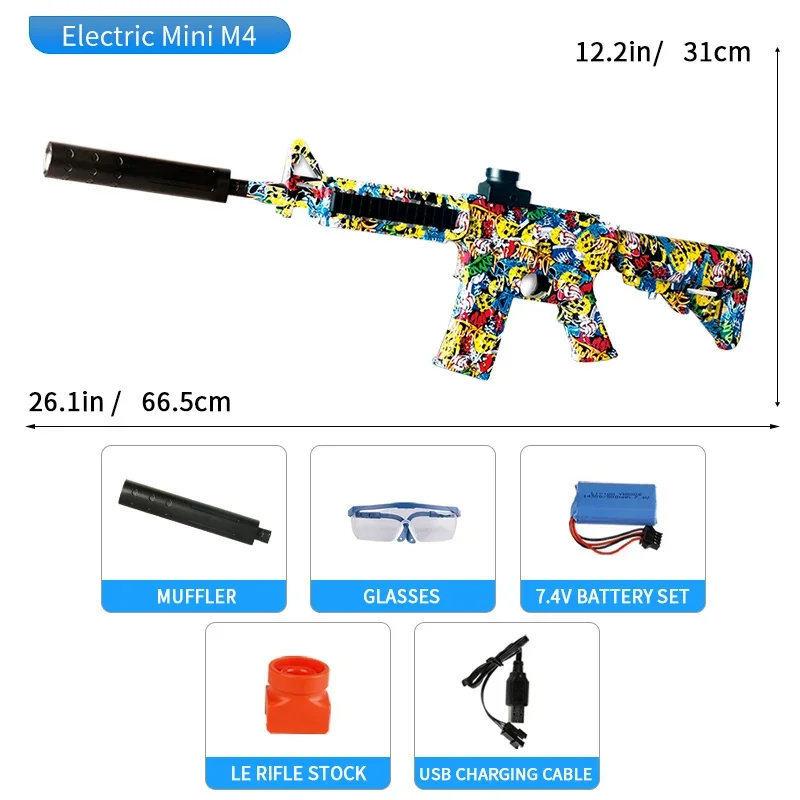 Automatyczne strzelanie pistolet zabawkowy Splash, seria elektryczna, strzelanka dalekiego zasięgu, strzelanki na świeżym powietrzu, prezenty