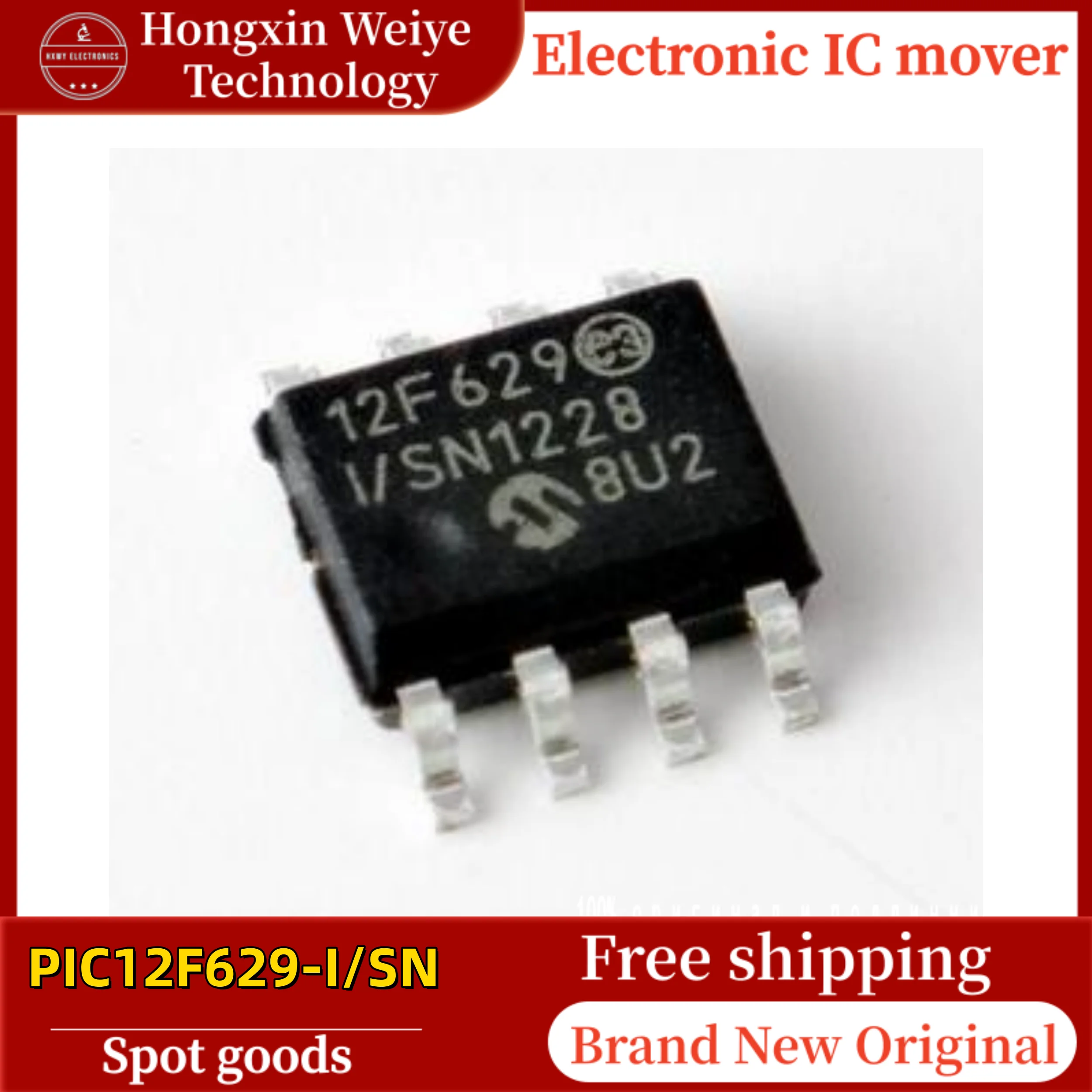

5/10 pcs PIC12F629-I/SN SOIC-8 MCU Brand New In Stock