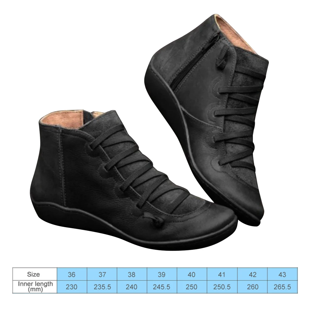 Women Casual Sneakers Comfortable PU Leather Training Shoes Multifunction Vintage Shoes Breathable for Outdoor Travel