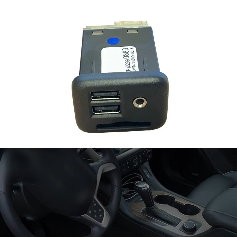 Size As Shown In The Picture Dual USB Card Slots OEM 22990883 Vehicle-specific Fitment Non-universal Fit Wear-resistant