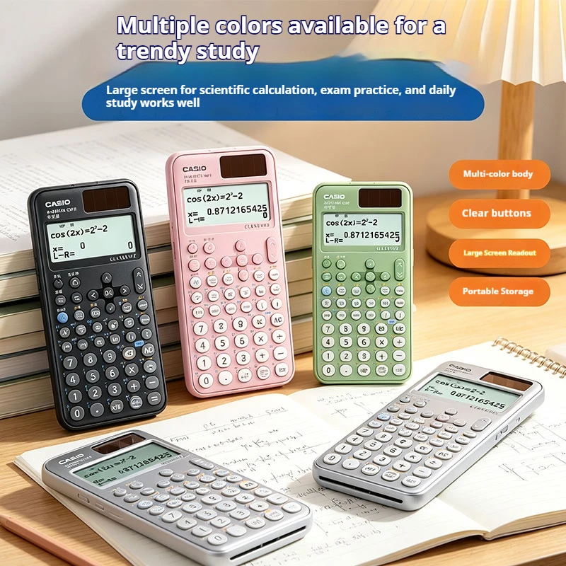 Casio FX-991CN CW/999CN CW DX-12B/120B AX-12B/120B Simple advanced texture scientific calculator complex matrix operations
