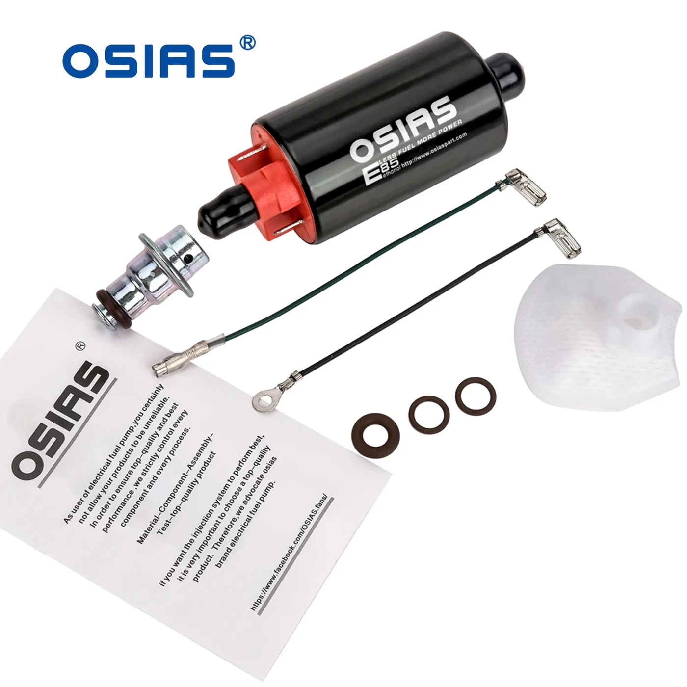 OSIAS Nowy motocykl aluminiowy 35mm pompa paliwa Pasuje do Kawasaki KFX450R / KSF450-BAF 2008-2013, do Suzuki GSXR1000 GSX-R1000 GSXR