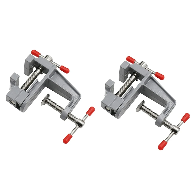 Mini Alloy Steel Table Bench Clamp Vise Multi-Functional Bench Vise Table Screw Vise For DIY Craft Mold