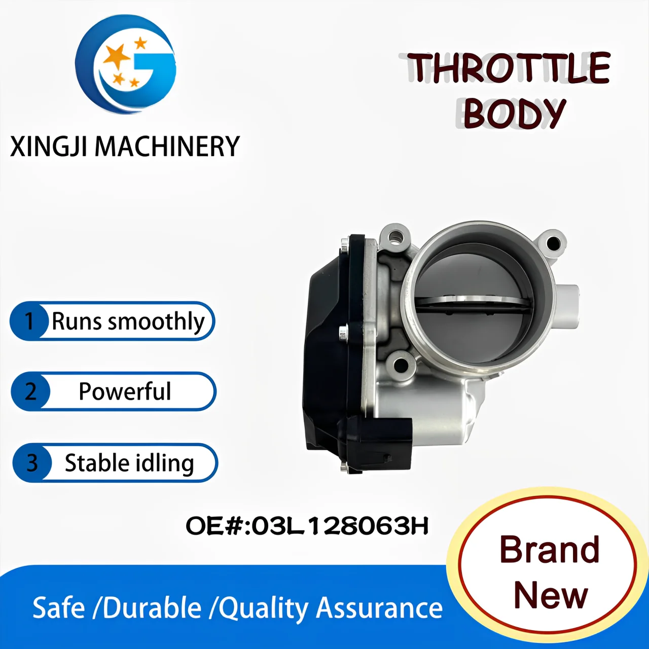 

XingJi Parts Throttle body OE 03L128063H 03L128063S A2C59515370 Fit for VW