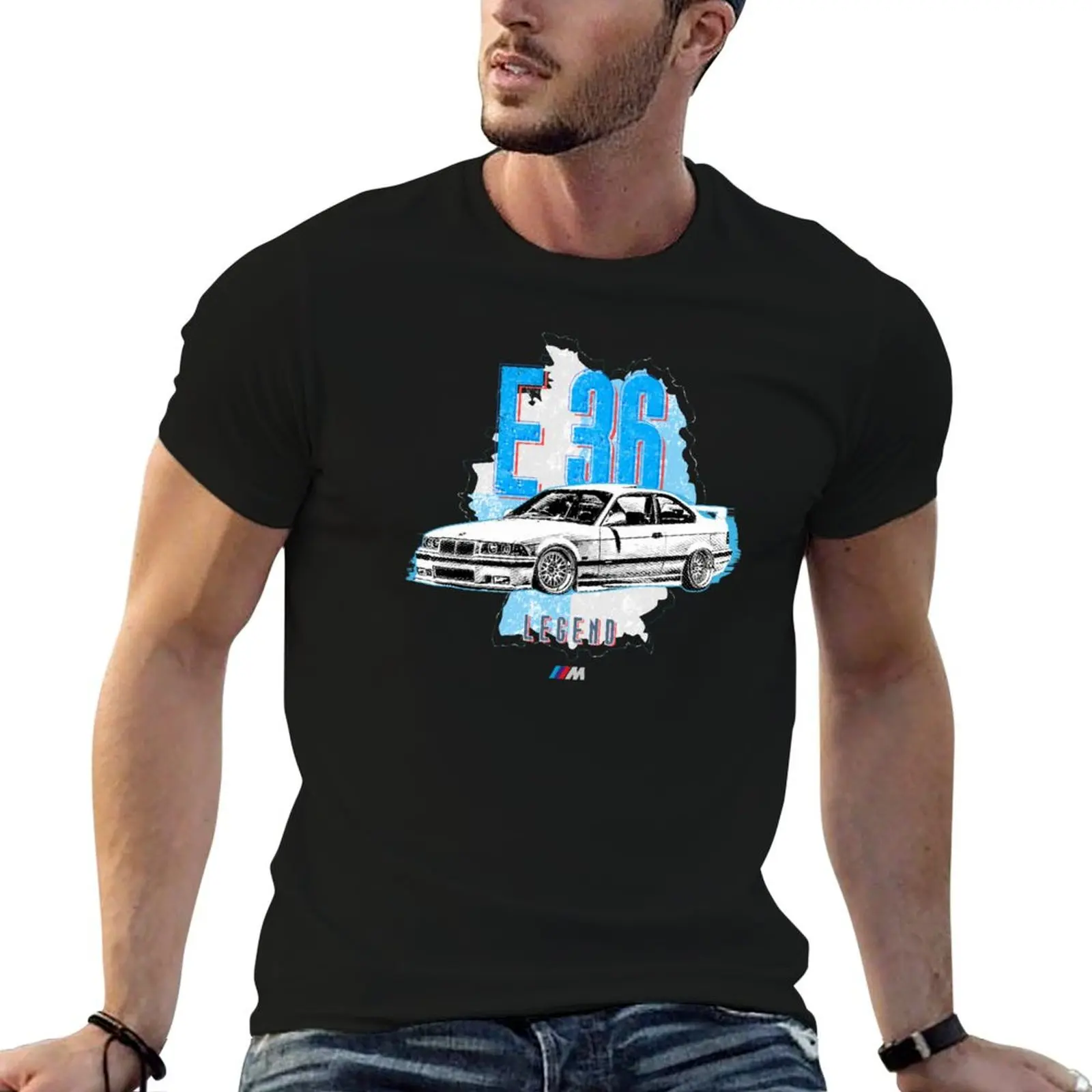 

Футболка мужская футболка-тюнинг хлопок E36 мужские рубашки с рисунком