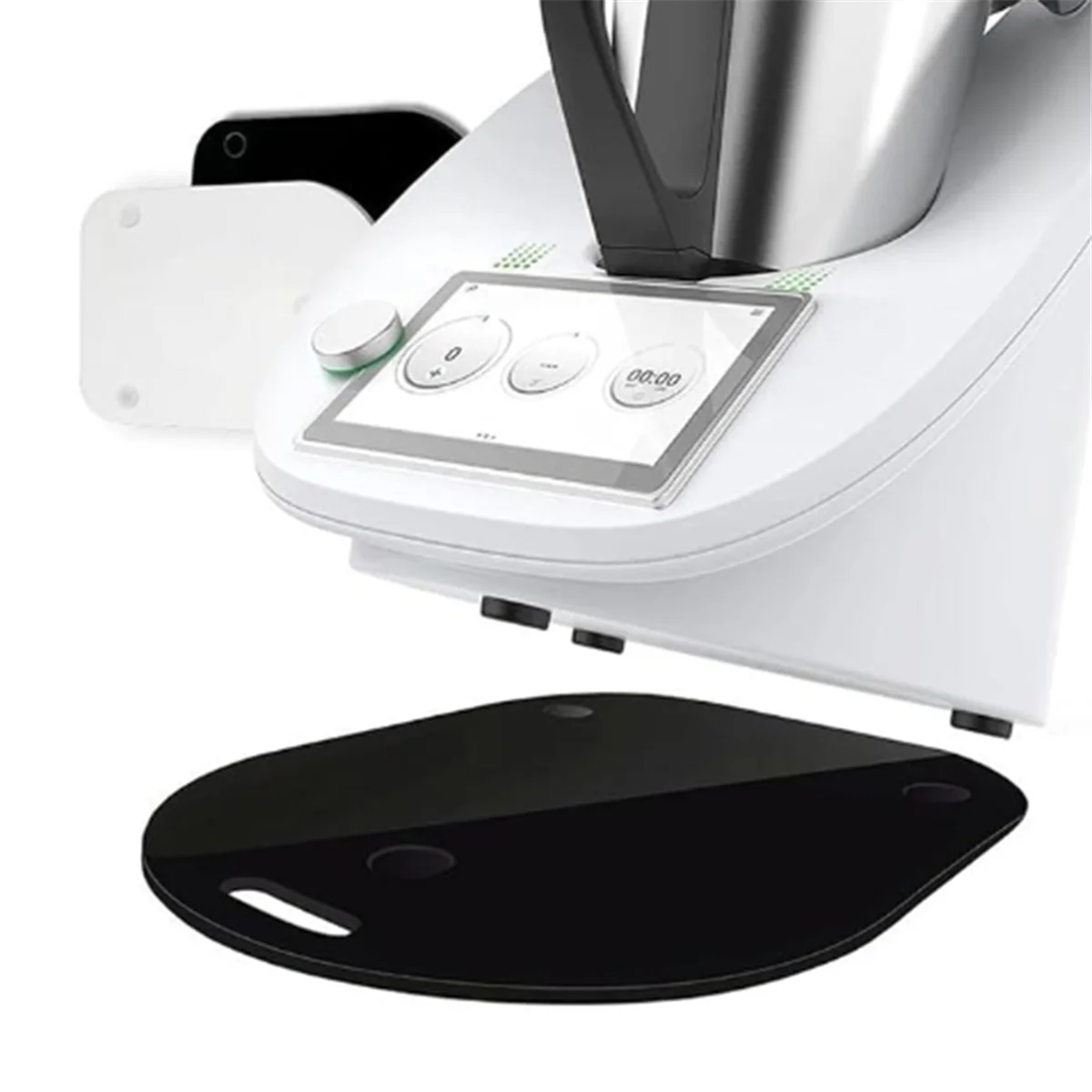 เครื่องใช้ในครัวแผ่นกันลื่นสําหรับ Thermomix TM5 TM6 Stand Mixer Mover หม้อหุงข้าวป้องกันการลื่นไถลและสั่น WhiteM14K