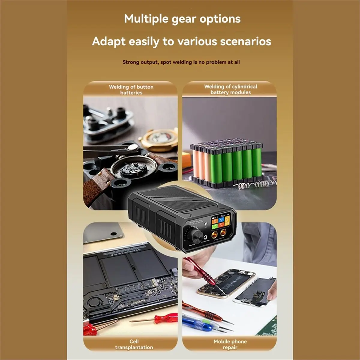 

10000W Portable 18650 Lithium Battery Spot Welder DIY Mini Welding Machine Battery Pack Welder Tool Weldable 0.3mm EU