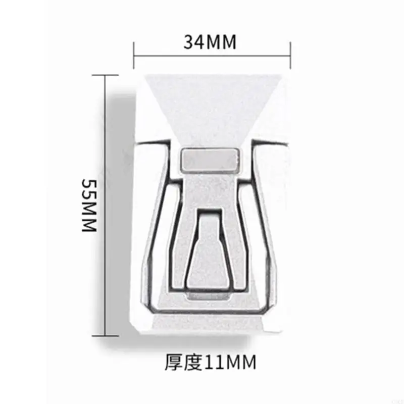 C90F Laptop portabel tidak terlihat berdiri dengan ketinggian yang dapat disesuaikan untuk meja atau perjalanan