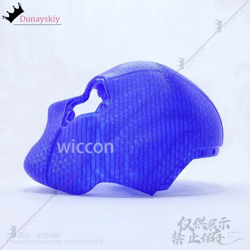 

COSda@Anime Movie Atomm Smasherr Cosplay Albert Rothstein Costume Blue 3D Mask Best Gifts Party Halloween Role-playing Customize