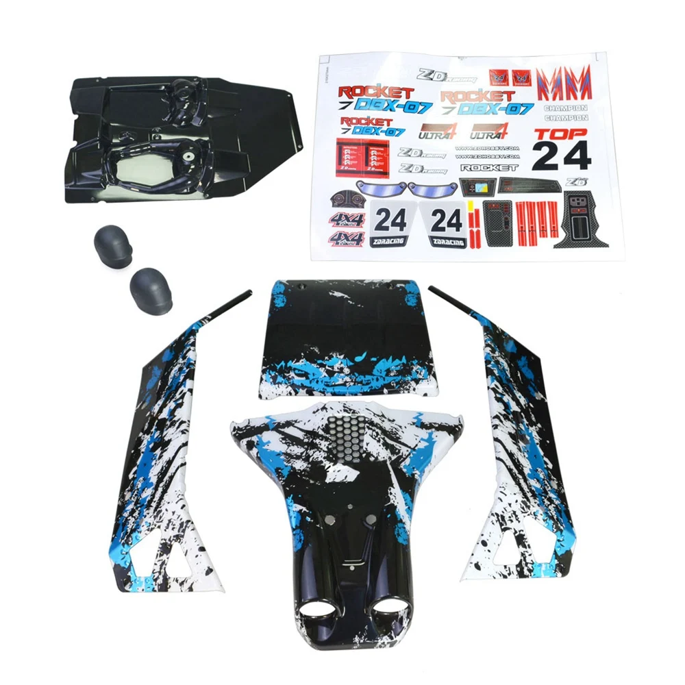 

BCVB3-RC Комплект корпуса автомобиля 8648 8649 для ZD Racing DBX-07 DBX07 1/7, 1
