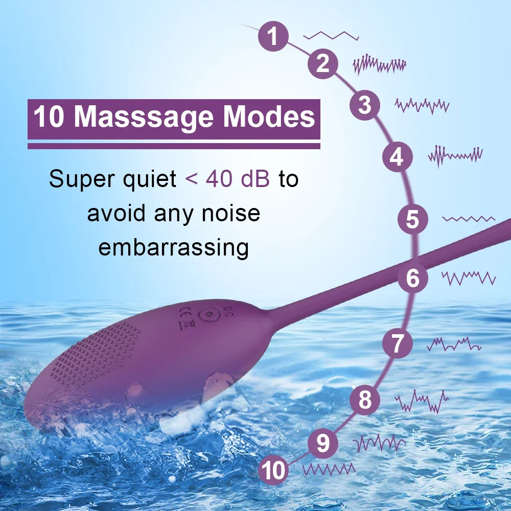 Remote Control Bullet Vibrator Sex Toys for Women Adults G-Spot Simulator Vaginal Ball Anal Plug Vibrating Love Egg Masturbator image 2