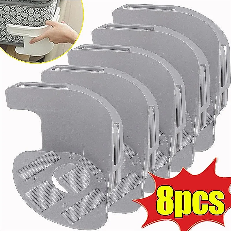 Bed Sheet Corners Holder Set Invisible Bedsheet Corner Fastener Clips Anti-run Bedsheet Grippers Multifunctional Fixed Bracket