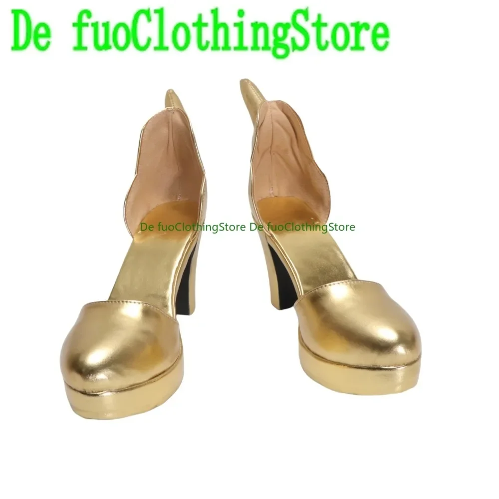 รองเท้าคอสเพลย์เบอร์นิซจากเกม Zenless Zone Zero รองเท้าบูทดีไซน์ตัวละครจากอนิเมะ สำหรับงานฮาโลวีน งานปาร์ตี้ ของตกแต่งจาก DefuoClothing