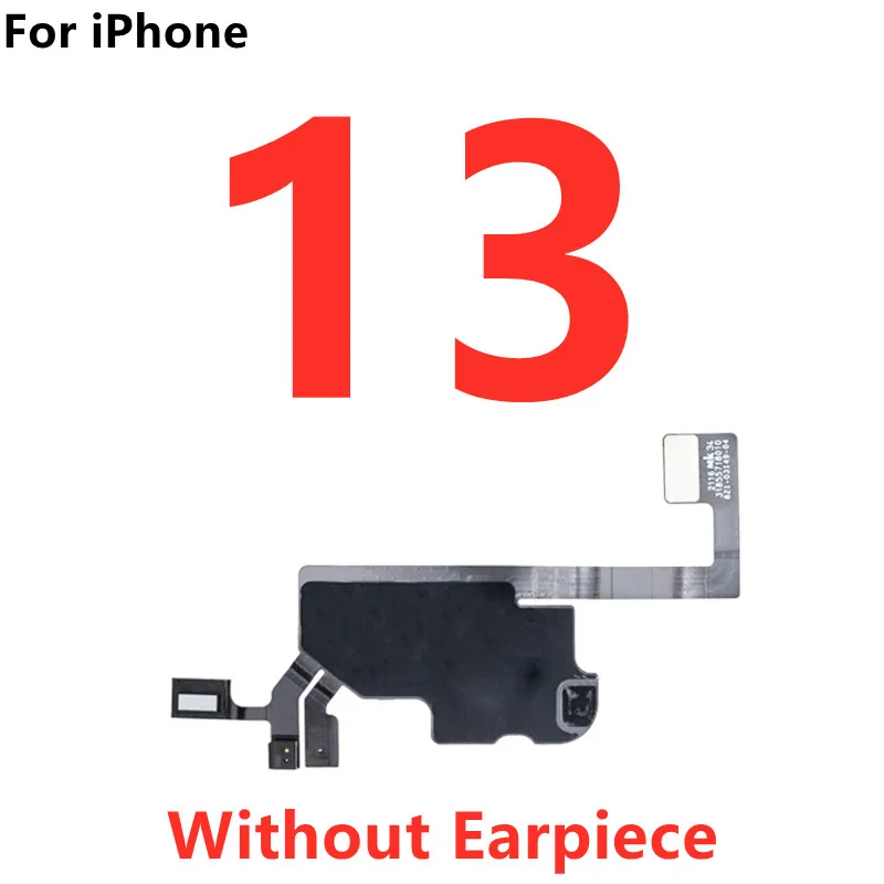 Repair Face Recognition Function Earpiece Empty Cable Earphone Speaker Ribbon Flex Cable For iPhone X XS 11 12 13 Pro Max Mini