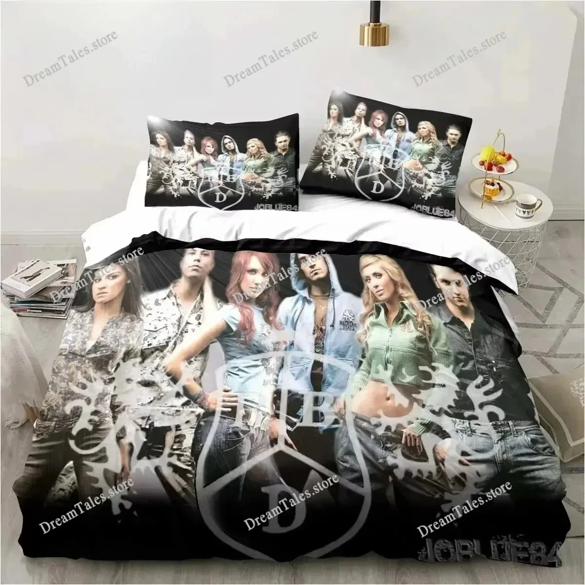 

Music Band RBD Sheets Quilt Covers Bedding Dormitory Sheets Bedding Set Soft Warm Bedding Set Home Textileextile Luxury Gift741