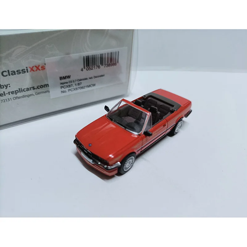 

1:87 Scale Alpine C2 2.7 коллекционные пластиковые украшения для моделей автомобилей